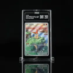 2025 Pokemon SVP 208 Victini TAG 10 Graded Illustration Rare Promo - Image 1