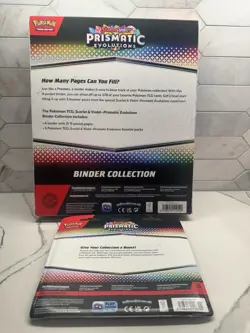 Prismatic Evolutions Binder Collection 2 Pack Blister Bundle Sealed Pokemon 💎 - Image 2