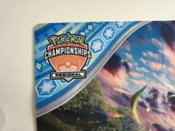Pokemon TCG Playmat Tera Cinderace 2024 Pokemon Regional Championships - Image 2