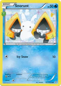 NM-Mint Snorunt - RC7/RC32 - Common Pokemon Generations: Radiant Collection - Image 1