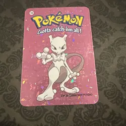 Pokemon Mewtwo Holo Licensed Vending Prism #150 - Image 1