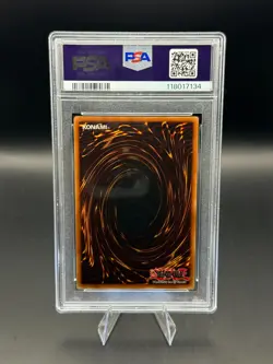 2003 YU-GI-OH! STARTER DECK: PEGASUS 020 BLUE-EYES TOON DRAGON 1ST EDITION PSA 9 - Image 2