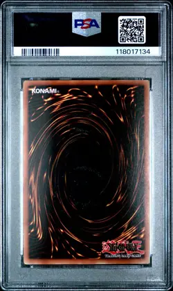 2003 YU-GI-OH! STARTER DECK: PEGASUS 020 BLUE-EYES TOON DRAGON 1ST EDITION PSA 9 - Image 4