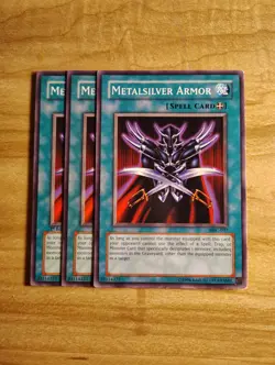 Yu-Gi-Oh - Metalsilver Armor 3X - Full Playset - Image 1
