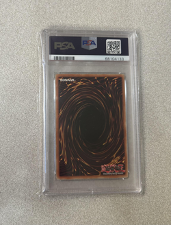 2003 Yu-Gi-Oh! Red-Eyes B. Dragon Black SDJ-001 PSA 8 Ultra Rare - Image 2