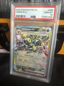 PSA 10 Umbreon ex 060/131 Prismatic Evolutions Double Rare Pokemon Card - Image 3