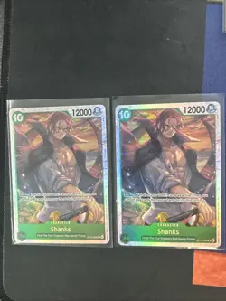 Shanks SR OP13-028 ENGLISH ONE PIECE Card Carrying On His Will X2 - Image 1