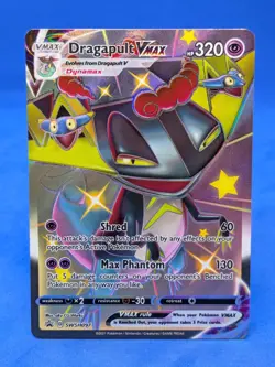 Dragapult VMAX SWSH097 SWSH: Sword & Shield Black Star Promo Holo Pokemon Card - Image 1