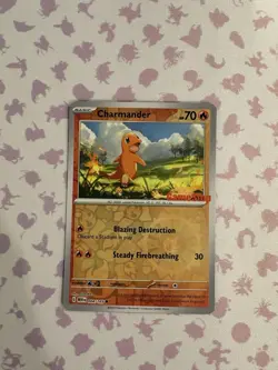 Charmander GameStop Exclusive004/165 Miscellaneous Cards & Products Reverse Holo - Image 1