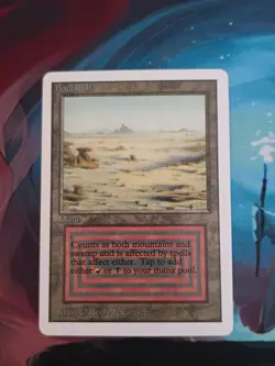MTG "Sticker" CEDH EDH Dual Land Unlimited Badlands x4 - Image 2