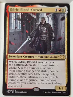 Odric, Blood-Cursed - Innistrad: Crimson Vow - Magic the Gathering MTG Nice! - Image 1