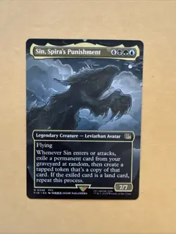 Magic The Gathering Final Fantasy Sin, Spira’s Punishment R 0348 Borderless - Image 1