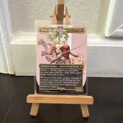 Final Fantasy MTG Magic The Gathering Terra, Herald of Hope Borderless Non Foil - Image 1