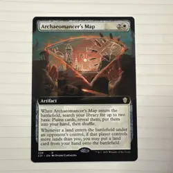 Archaeomancer's Map (Extended Art) Commander 2021 Regular - Image 1