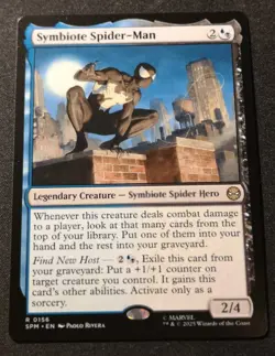 Symbiote Spider-Man - SPM - MTG - EN - NM - 0156 - Image 1