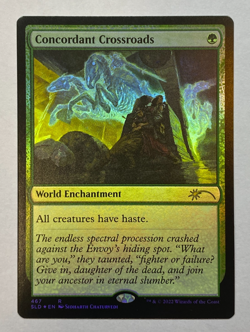 MTG - Secret Lair - Sidharth Chaturvedi - Concordant Crossroads - FOIL - NM - Image 1