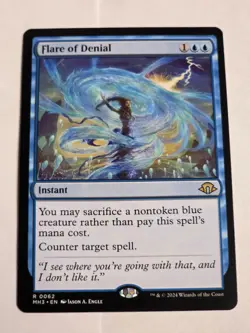 MTG - Flare of Denial - Modern Horizons 3 - Image 1