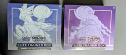 Pokemon TCG Chilling Reign Elite Trainer Box ETB Set Factory Sealed 2 Cover Arts - Image 1