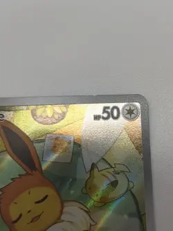 Pokemon TCG Eevee Prismatic Evolutions Promo SVP173 Stamped Pokemon Center - Image 3