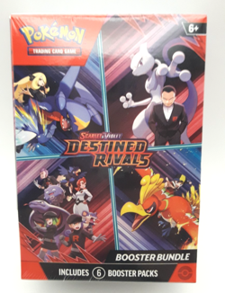 Pokemon TCG Scarlet and Violet DESTINED RIVALS Booster Bundle 6 packs NEW - Image 1