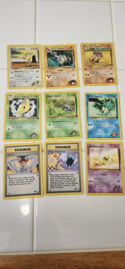 Pokemon Tcg Lot Gym Challenge - Image 1