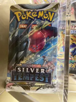 Pokemon Sword & Shield Silver Tempest Booster Pack 48 Count - Image 1