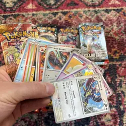 Pokemon Scarlet & Violet Job Lot Opened Open Packs Bundle - 30 Packs - Image 3