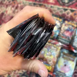 Pokemon Scarlet & Violet Job Lot Opened Open Packs Bundle - 30 Packs - Image 5
