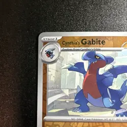 Cynthia’s Gabite Destined Rivals 103/182 Reverse Holo Rare English Pokemon TCG - Image 5