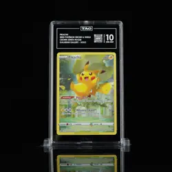2023 Pokemon TCG Pikachu GG30/GG70 Crown Zenith: Galarian Gallery Holo TAG 10 - Image 1