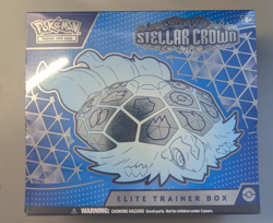 Pokemon TCG Scarlet & Violet Stellar Crown ETB Elite Trainer Box Sealed New - Image 1