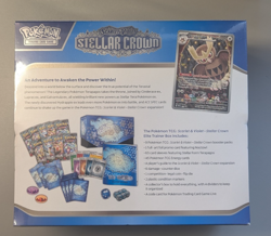 Pokemon TCG Scarlet & Violet Stellar Crown ETB Elite Trainer Box Sealed New - Image 4