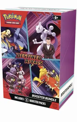 Pokemon TCG Scarlet & Violet-Destined Rivals Booster Bundle 6 Packs - Image 2