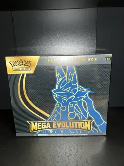 Pokemon TCG Mega Evolution Elite Trainer Box ETB Bundle - Image 1