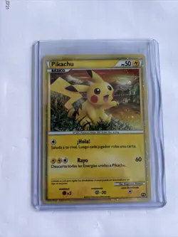 1x Pikachu - PW - World Collection - Holo Promo (Spanish) Lightly Played Pokemon - Image 4