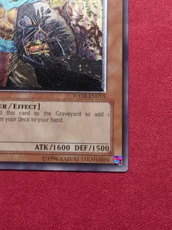 Yugioh Gravekeeper's Commandant (UTR) FOTB-EN015 Ultimate Rare 1st Edition NM - Image 4