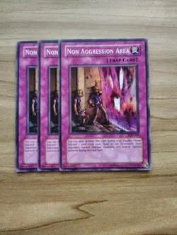 Yu-Gi-Oh! - Non Aggression Area 3X - Full Playset - Image 1