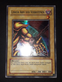Yu-Gi-Oh! Linker Arm der Verbotenen, LOB-G100, UR, 2. Auflage, Deutsch, Good - Image 2