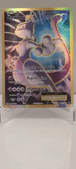 Pokemon TCG Mewtwo EX 103/108 Ultra Rare Holo Card Evolutions XY - Image 2