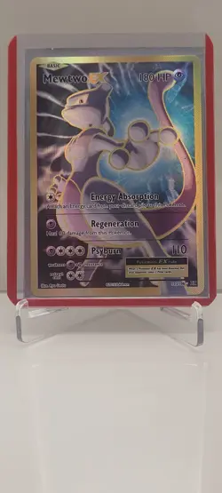 Pokemon TCG Mewtwo EX 103/108 Ultra Rare Holo Card Evolutions XY - Image 3