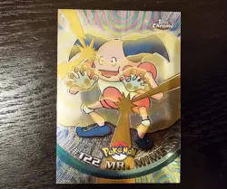 Mr. Mime #122 - Topps Chrome Series 2 Pokemon Card Light Play - Image 1