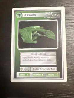 Star Trek CCG Ships Romulan D’deridex Common Card - Image 1