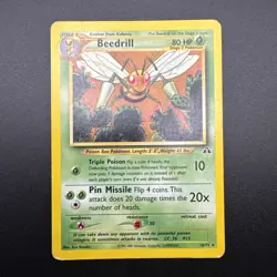 Beedrill (18/75) Rare Neo Discovery Set Pokemon Card - Image 1