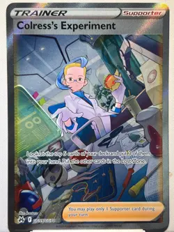Colress's Experiment GG59/GG70 SWSH Crown Zenith Gallery Pokemon Card NM1 AA6 - Image 1