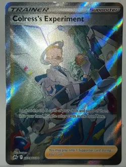 Colress's Experiment GG59/GG70 SWSH Crown Zenith Gallery Pokemon Card NM1 AA6 - Image 2