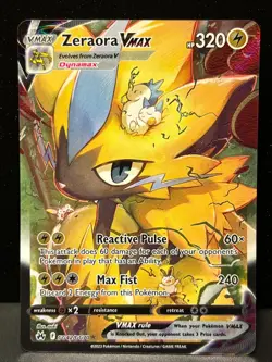 Zeraora VMAX Gg42/Gg70 SWSH Crown Zenith Galarian Gallery Pokemon Card AA6 NM1 - Image 1