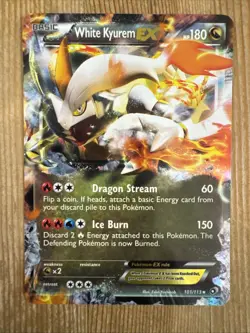 White Kyurem EX Legendary Treasures 101/113 - Pokemon Card - MP - Image 1