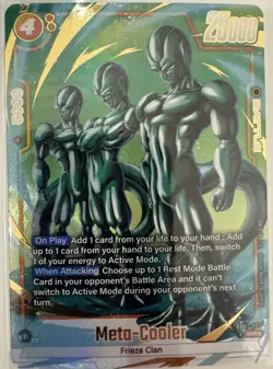 Dragon Ball Super Card Game Meta-Cooler ALT ART FB07-093 Wish For Shenron - Image 1