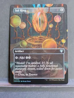 Sol Ring (Borderless); Foil; Commander Masters - Image 1