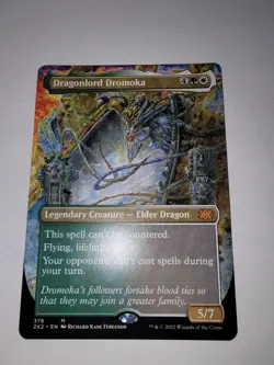 Dragonlord Dromoka (Borderless) Double Masters 2022 Regular - Image 1